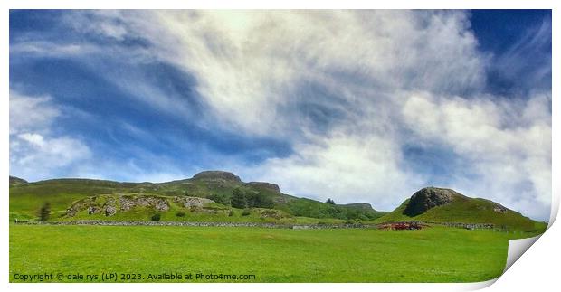 EIGG FARM Print by dale rys (LP)