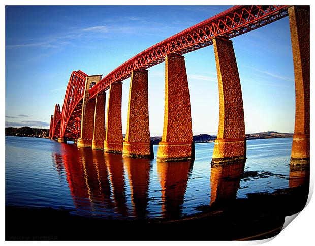 FORTH RAIL BRIDGE2 Print by dale rys (LP)