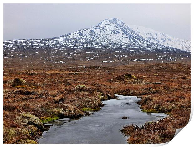 hills of corrour Print by dale rys (LP)