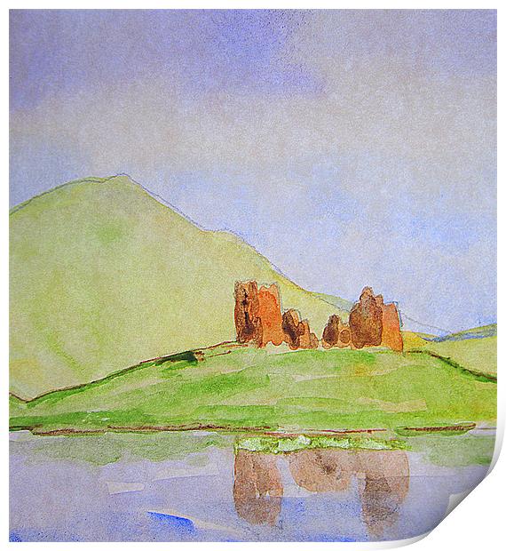 highlands Print by dale rys (LP)