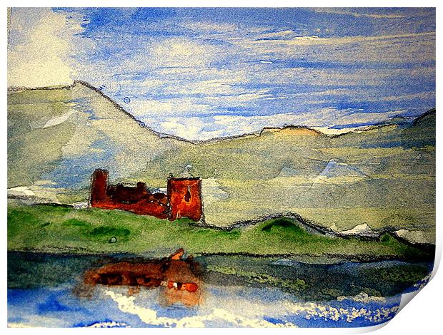 highland scene Print by dale rys (LP)