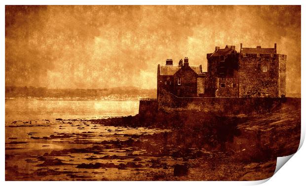 blackness castle Print by dale rys (LP)