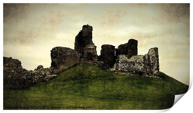 duffus castle Print by dale rys (LP)