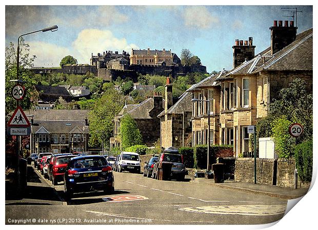 stirling scene Print by dale rys (LP)