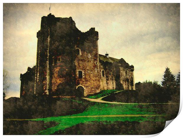  doune castle Print by dale rys (LP)
