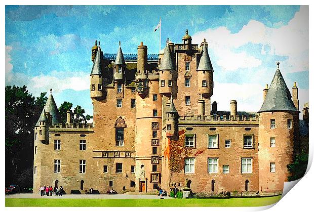  glamis castle   Print by dale rys (LP)