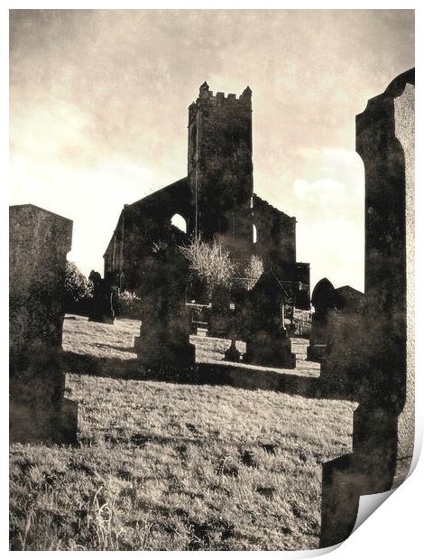 moody church Print by dale rys (LP)