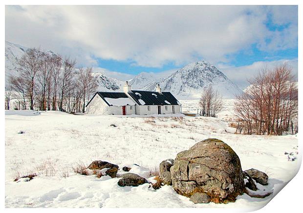  glencoe LANDSCAPE   Print by dale rys (LP)