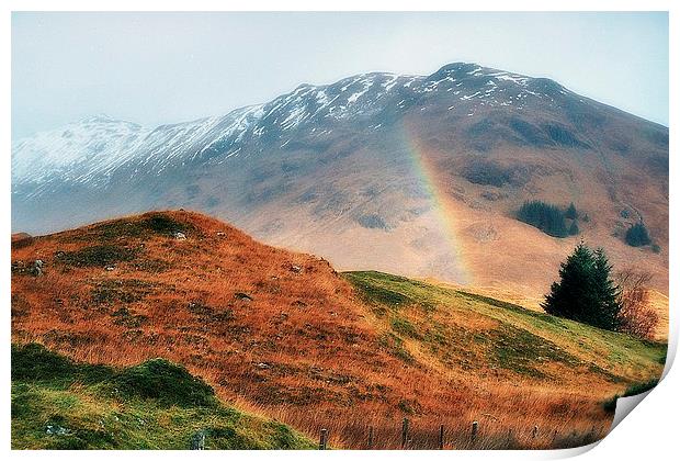  cluanie rainbow Print by dale rys (LP)