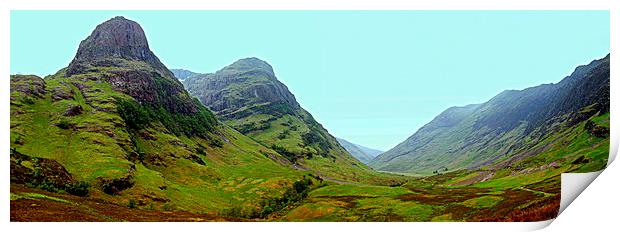  highland landscape   Print by dale rys (LP)