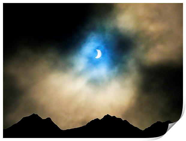  moody highlands eclipse Print by dale rys (LP)
