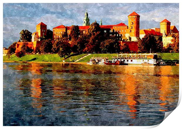  wawel castle,krakow,poland  Print by dale rys (LP)