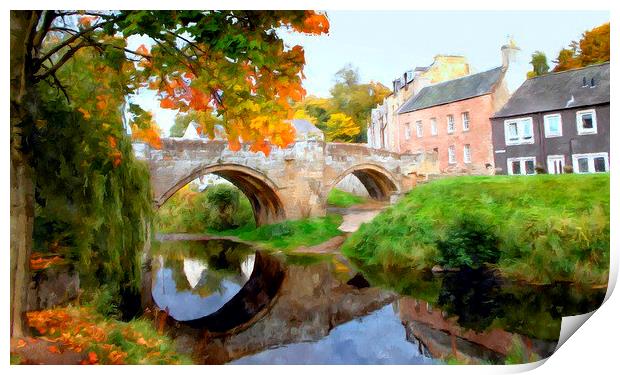  kelso-scottish borders Print by dale rys (LP)