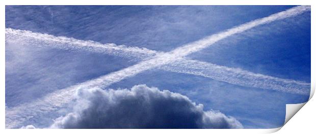Scottish sky Print by dale rys (LP)