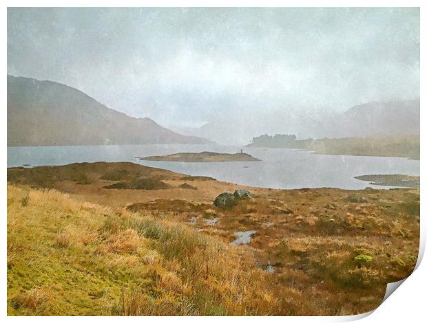 clunie scotland  Print by dale rys (LP)