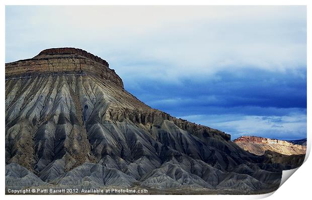 Mountain Shades Print by Patti Barrett