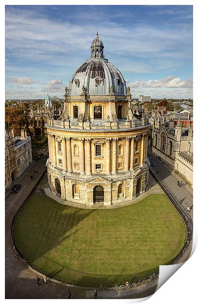 Radcliffe Camera Print by Jed Pearson