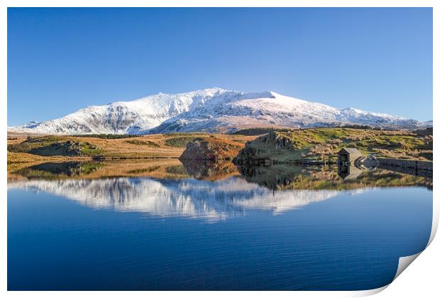Snowdon Reflected Print by Jed Pearson