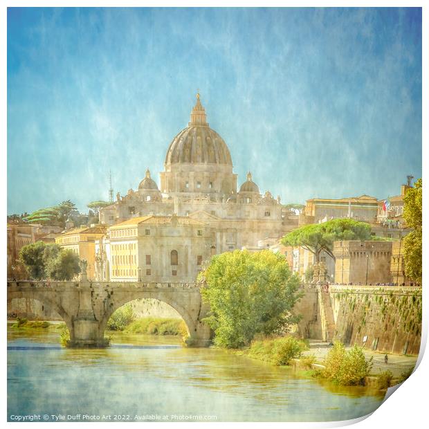 Vatican City Print by Tylie Duff Photo Art