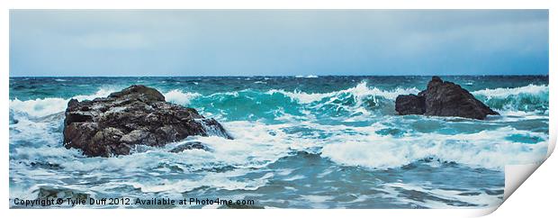Breakers on Durness Beach Print by Tylie Duff Photo Art