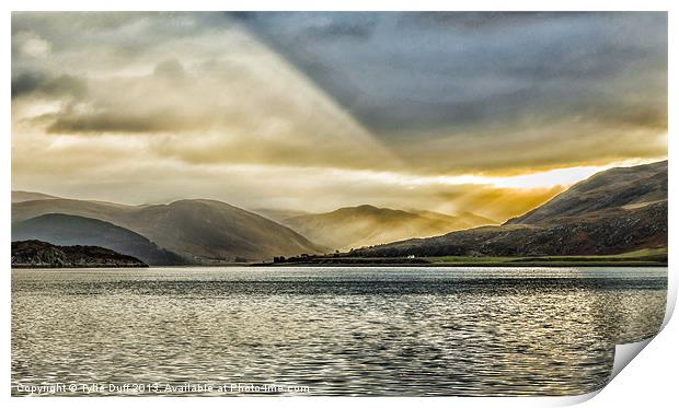 Loch Broom After The Storm Print by Tylie Duff Photo Art