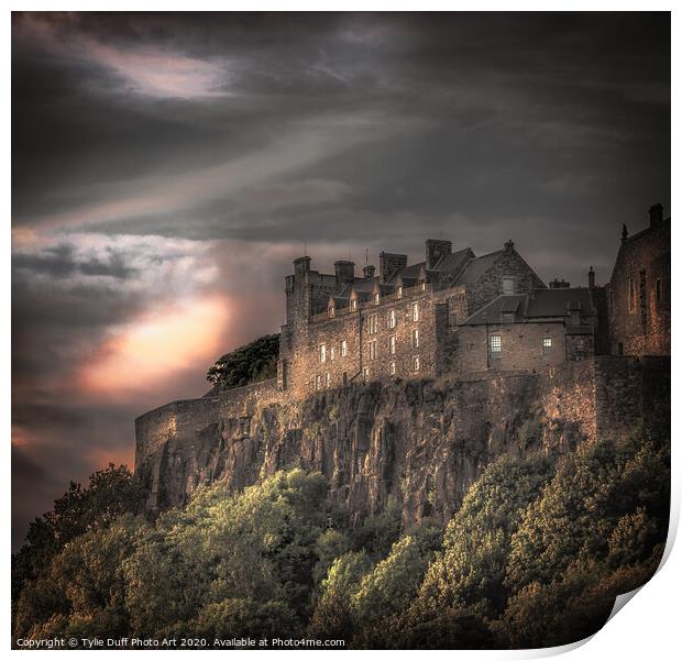 Stirling Castle Print by Tylie Duff Photo Art