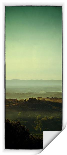 Tuscan Sunrise Print by Philip Teale