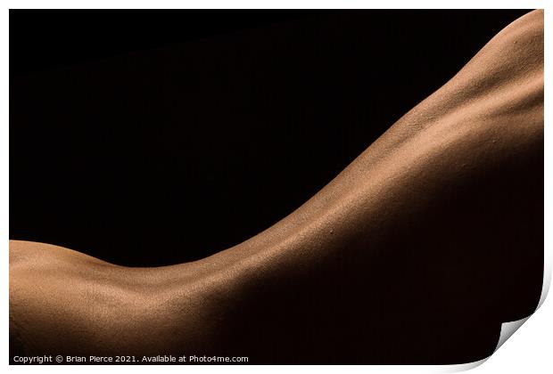 Art-Nude Bodyscape Print by Brian Pierce