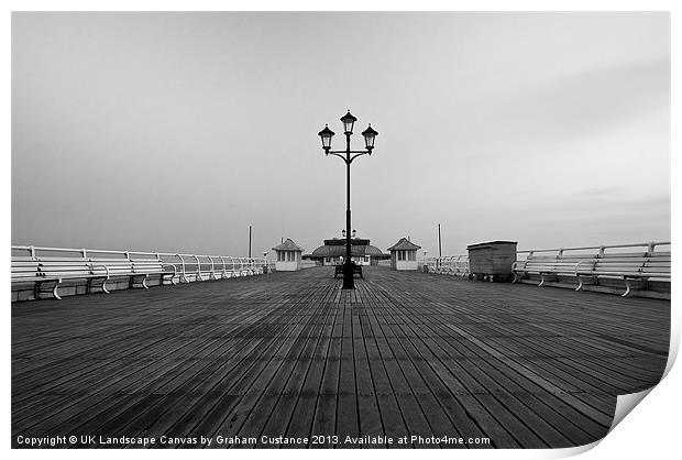 Cromer Pier, Norfolk Print by Graham Custance