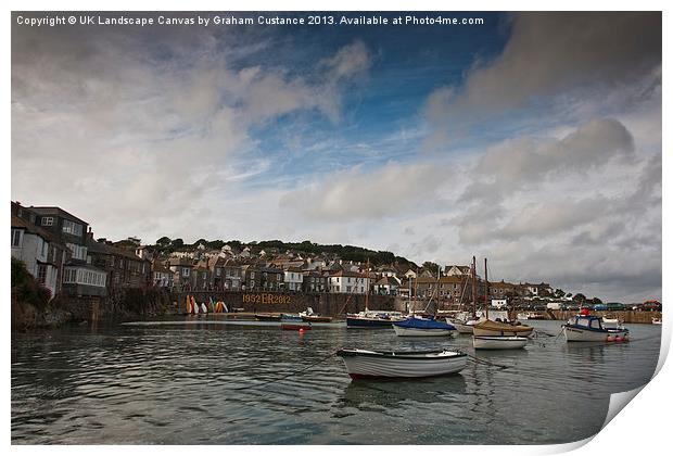 Mousehole, Cornwall Print by Graham Custance