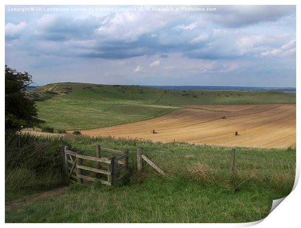  Ivinghoe Beacon Print by Graham Custance