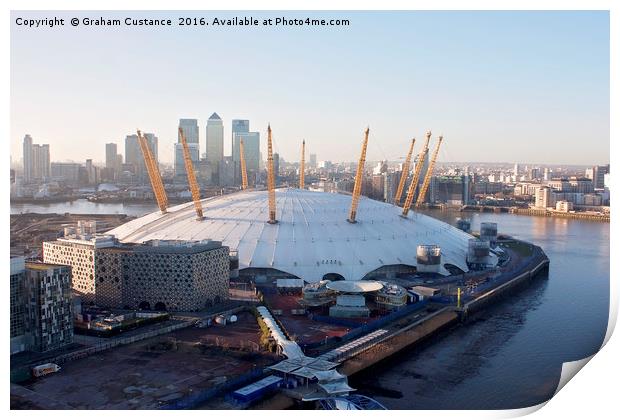 London Skyline Print by Graham Custance