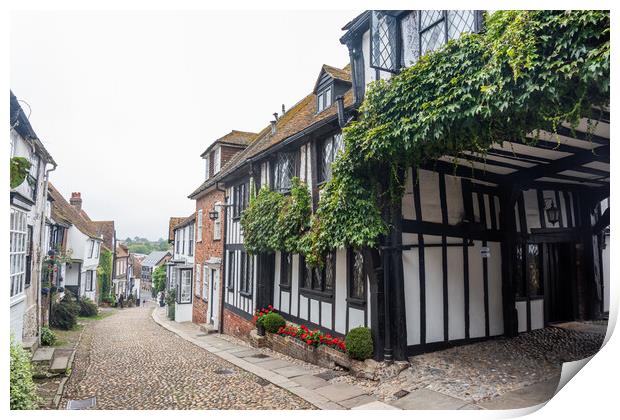 mermaid inn rye  Print by Graham Custance