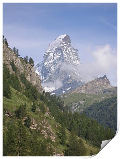 The Matterhorn  Print by Shoshan Photography 