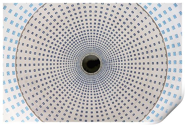 French Cathedral Roof Print by philippe marr