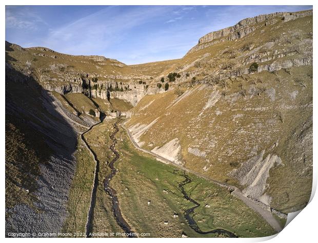 Approach to Goredale Scar Print by Graham Moore