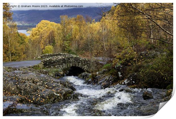 Ashness Bridge Print by Graham Moore