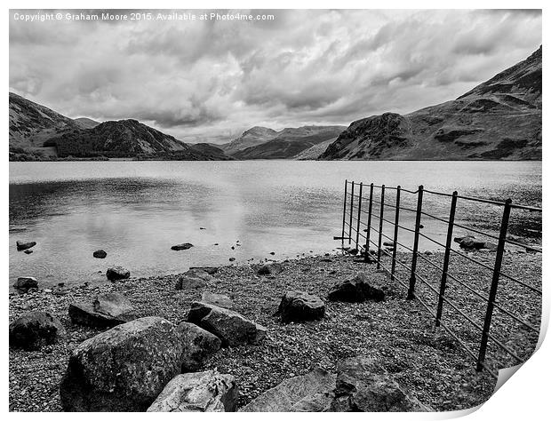 Ennerdale Water Print by Graham Moore