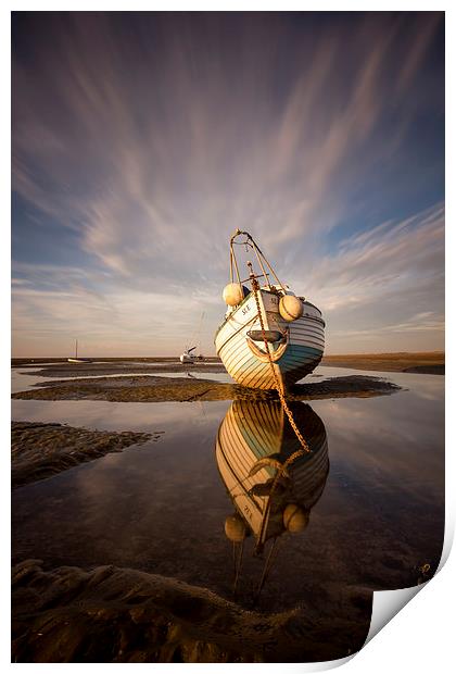 Sue reflections Print by Paul Farrell Photography