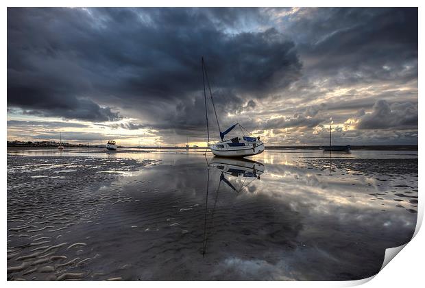 A very moody Meols Print by Paul Farrell Photography