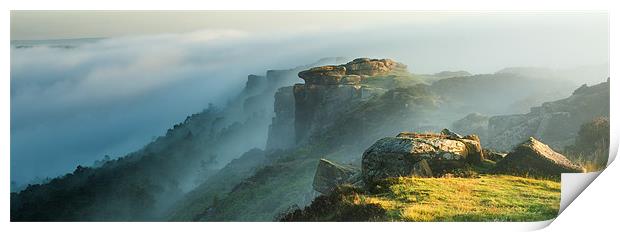 A Break in the Mist Print by Chris Charlesworth