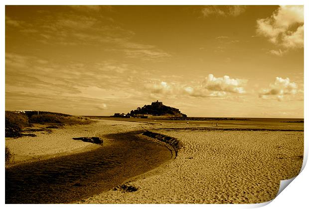 St Michael's Mount Print by Sarah George