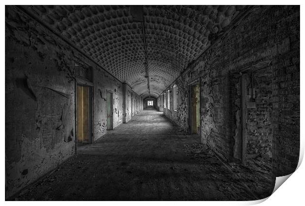 Colours of the Corridors Print by Jason Green