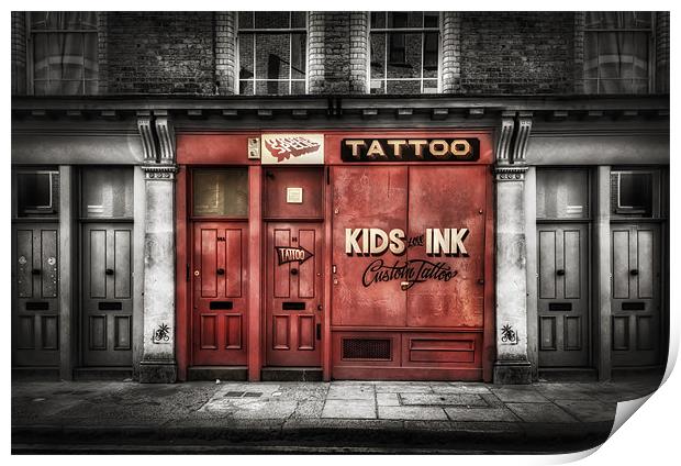 Kids Love INK Print by Jason Green