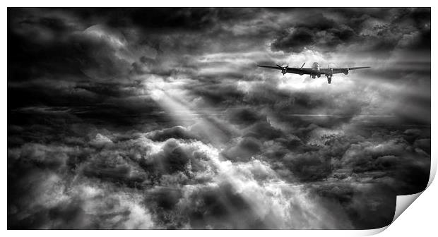 The Lost Lancaster Print by Jason Green