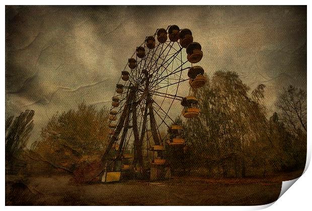 Pripyat Amusement Park Print by Jason Green
