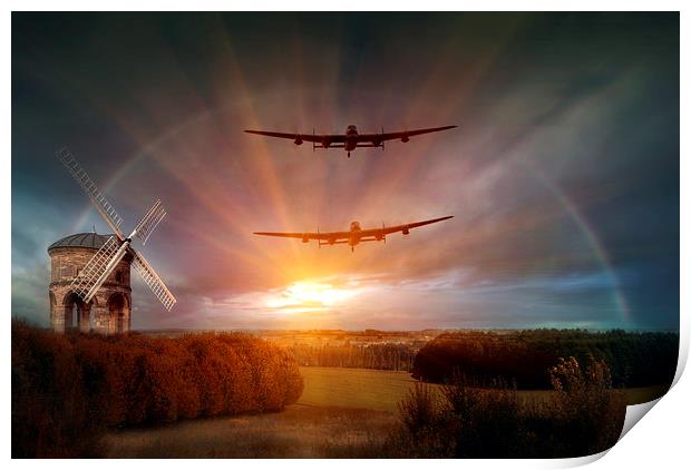 Wind beneath my wings Print by Jason Green