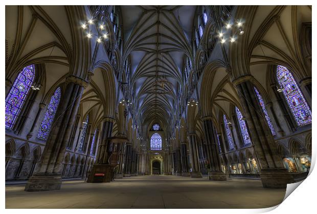 :Lincoln cathedral: Print by andrew bagley