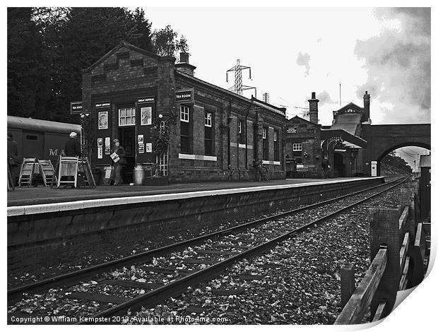 Great Central Rothley Station Print by William Kempster