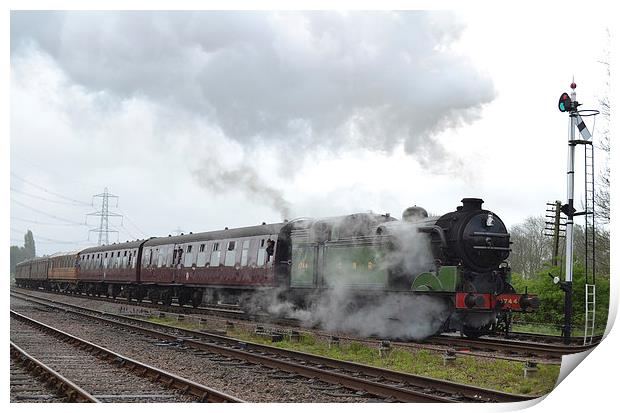 Great Northern N2 CLass No.1744 Print by William Kempster